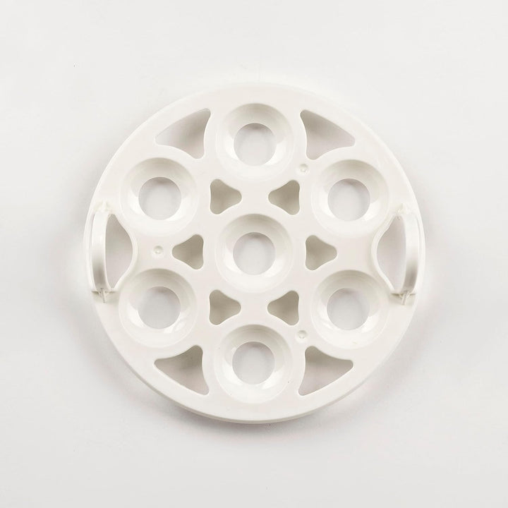 Girmi CU25 Dampfkocher für bis zu 7 Eier, 360 W, Gehäuse aus Edelstahl, Zubehör für Spiegeleier und