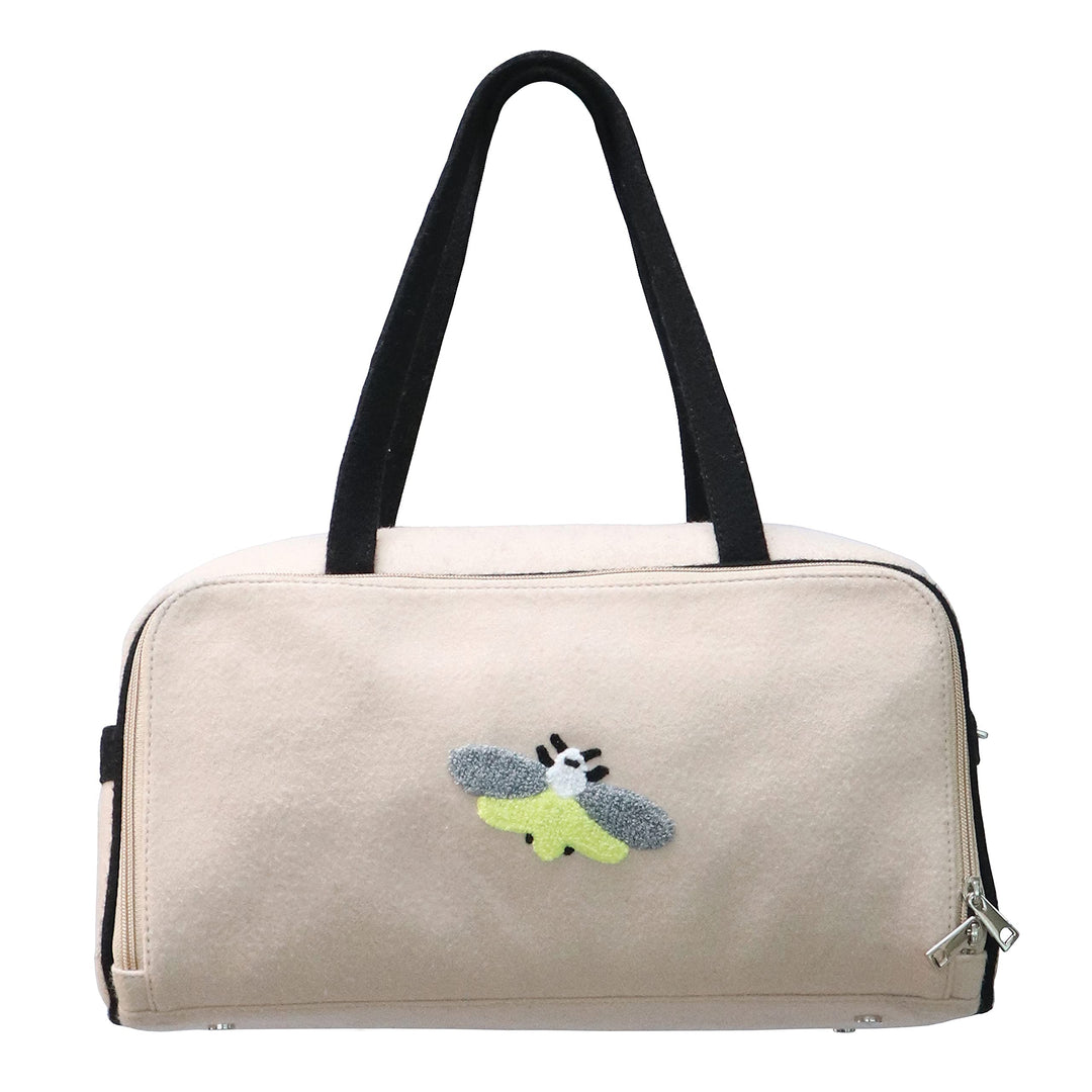 KnitPro K12821 Duffle Bag Seesack, Wildleder, Bumble Bee, 36 x 19 x 16,5 cm 36 x 19 x 16,5 cm Bumble