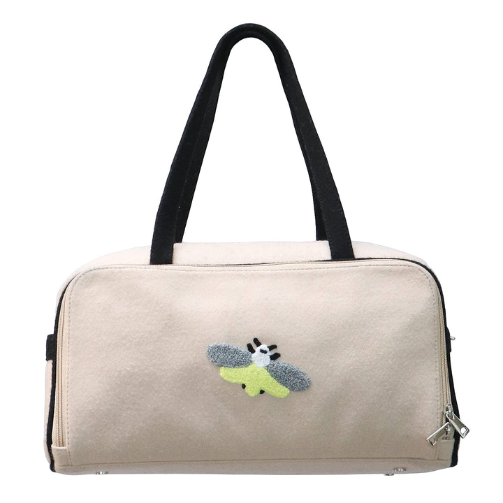 KnitPro K12821 Duffle Bag Seesack, Wildleder, Bumble Bee, 36 x 19 x 16,5 cm 36 x 19 x 16,5 cm Bumble