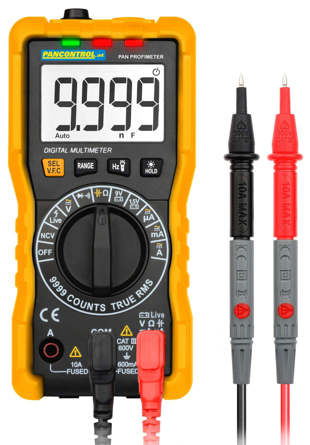 Kopp PAN Profimeter, digitaler Multimeter, akustischer Durchgangsprüfer, 600 V, CAT III, 196402099