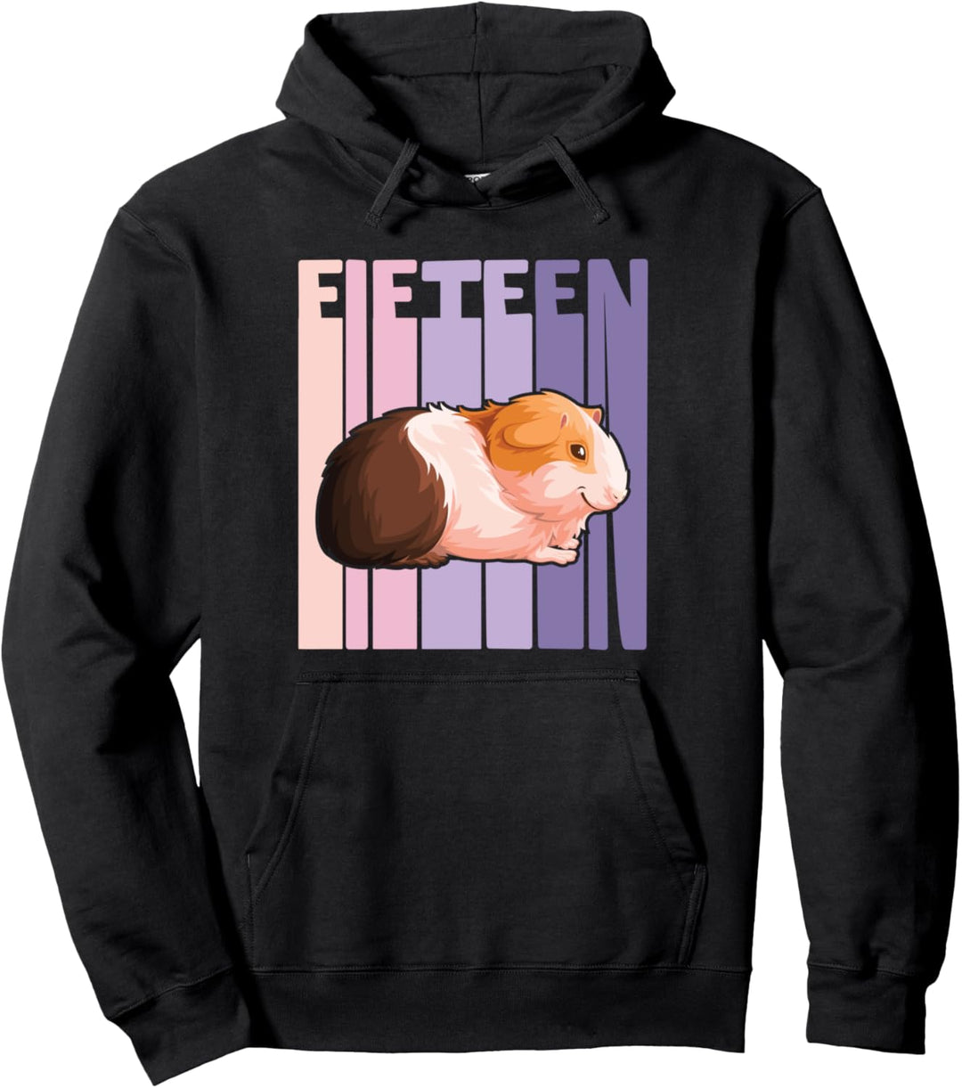 15. Geburtstag Mädchen süsses Meerschweinchen 15 Jahre alt Pullover Hoodie