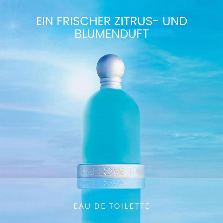 Halloween Blue Drop, Eau de Toilette für Frauen, holziger Duft, 100ml Zerstäuber 100 ml (1er Pack),