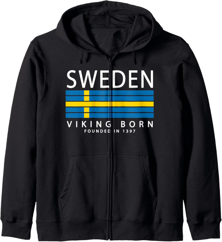Swedish History Clothing &amp; Sweden Apparel - Sverige Sweden Kapuzenjacke