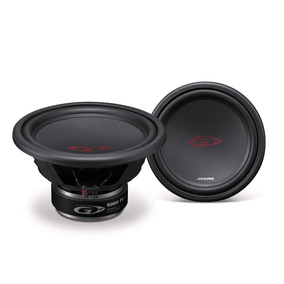 Alpine SWG-1244 Typ R Subwoofer 30 cm, Schwarz