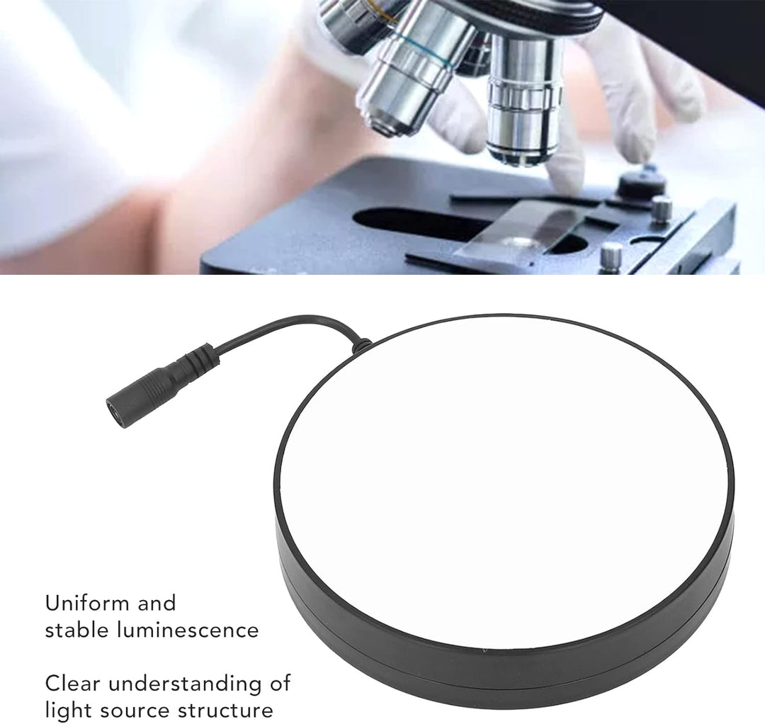 Mikroskop-LED-Licht AC 0~250 V Universallichtquelle Ringständer Lichtmikroskop-Lichtquelle für Labor