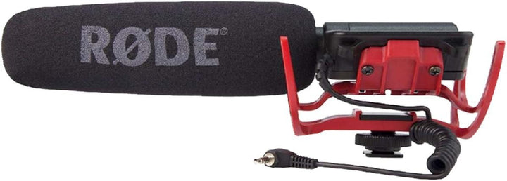 Rode Videomic Rycote Richtmikrofon für Kameras + DeadCat Fell-Windschutz