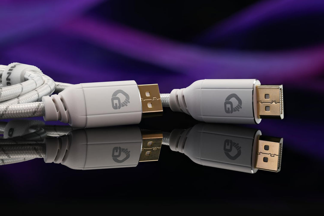 DisplayPort 2.1 Kabel 2,0m - 80 Gbit/s UHBR20, 8K 240Hz, 4K 540Hz, HDR10, FreeSync, G-Sync, DSC, für