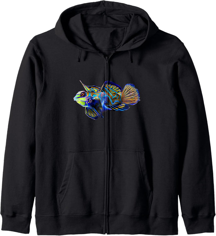 Mandarin Goby Dragonet Salzwasserriffaquarium Kapuzenjacke