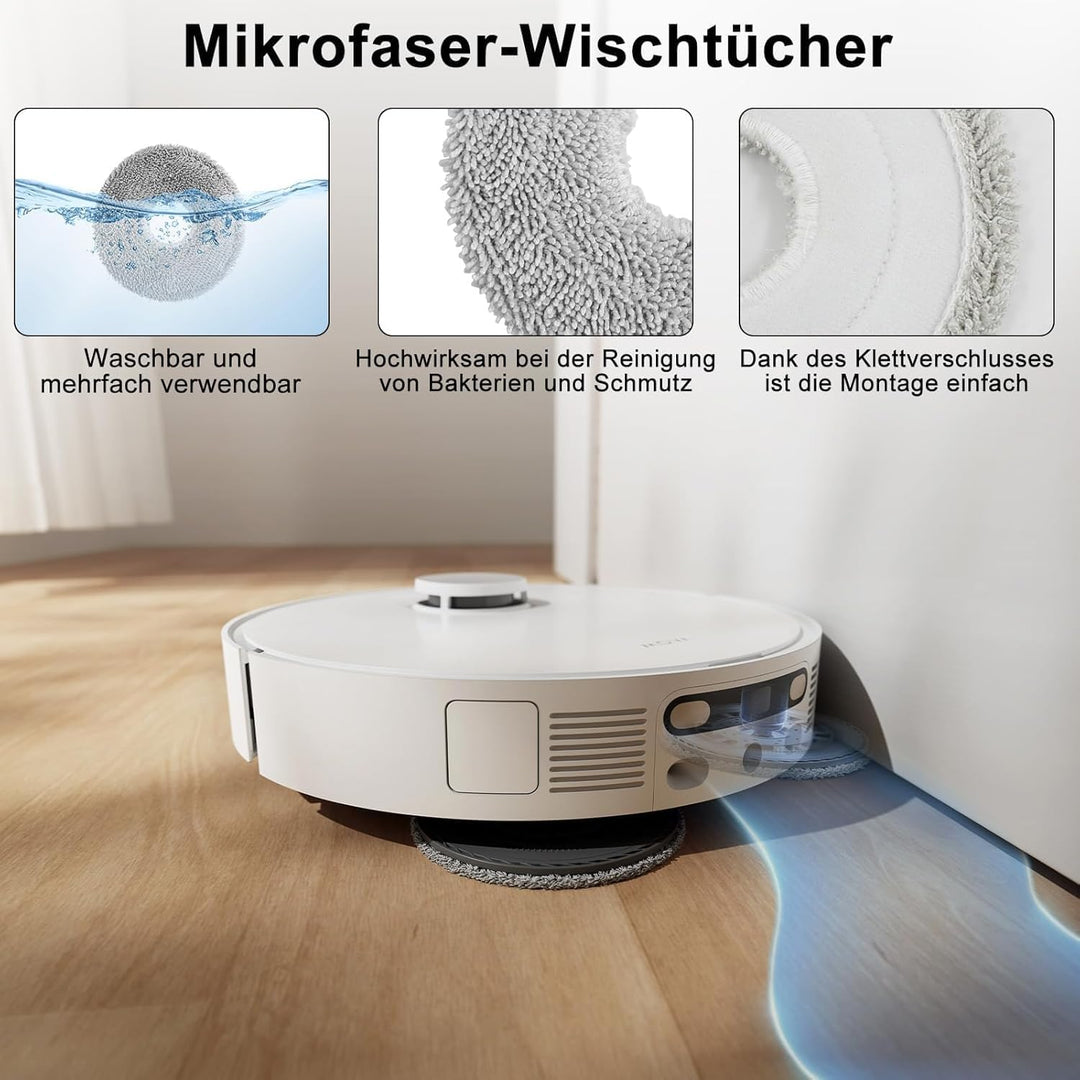 20 Stück Zubehör für Dreame L10s Ultra Gen 2, L10s Pro Ultra Heat, X30 Ultra, Mova E30 Ultra Saugrob