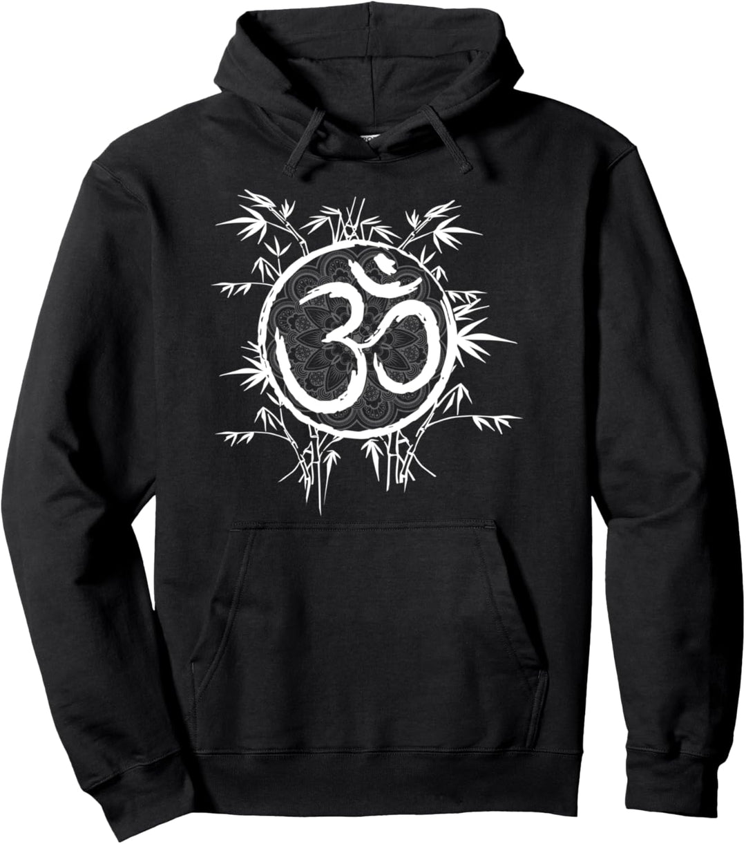 Cool Zen Yoga Buddhismus Bambus Yoga Mantra Pullover Hoodie