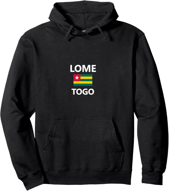 Lome Togo Flagge Land Flag Country Pullover Hoodie