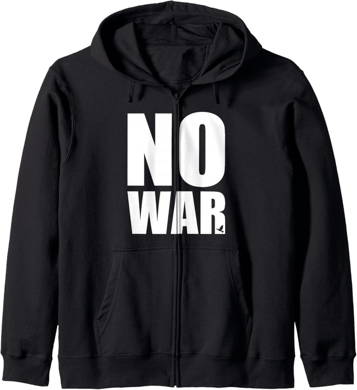 No War Kein Krieg Frieden Friedenstaube Liebe No War Kapuzenjacke