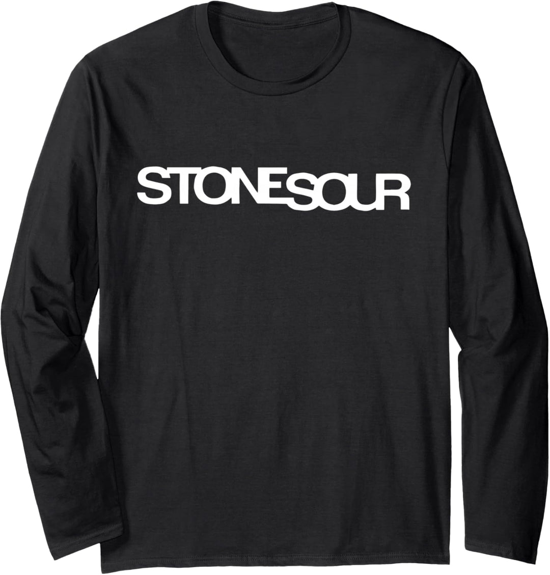 Stone Sour – White Logo On Black Langarmshirt