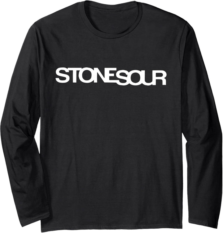 Stone Sour – White Logo On Black Langarmshirt