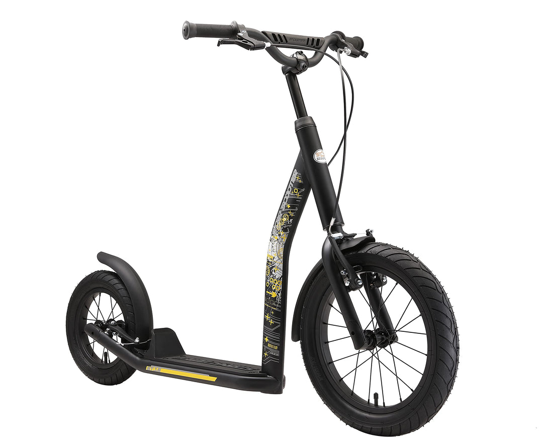 STAR SCOOTER Kinder Tret Roller ab 8 Jahre | City Kick Scooter Luftreifen Höhenverstellbar 16 Zoll N