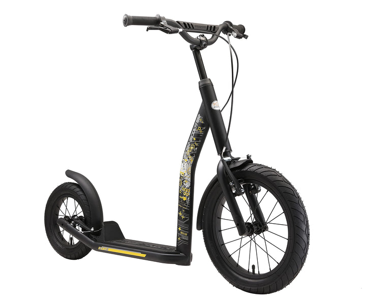 STAR SCOOTER Kinder Tret Roller ab 8 Jahre | City Kick Scooter Luftreifen Höhenverstellbar 16 Zoll N