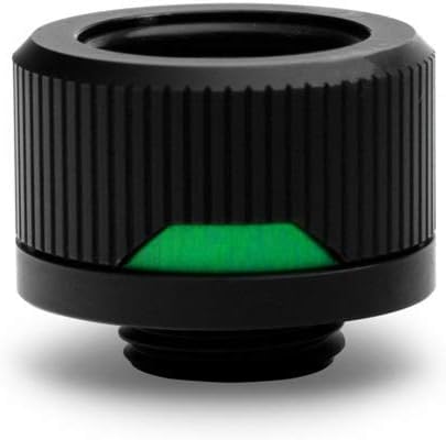 EK Water Blocks Compatible EK-Quantum Torque HTC 16-6er-Pack, schwarz 16mm 6 Pack Black, 16mm 6 Pack