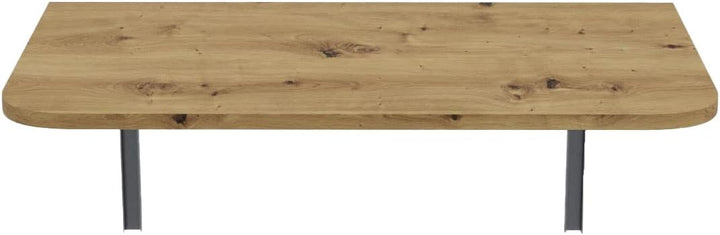 AKKE Klapptisch Wandklapptisch Esstisch - Klappbar Faltbar Platzsparend - Abgerundete Ecken - 80cm x