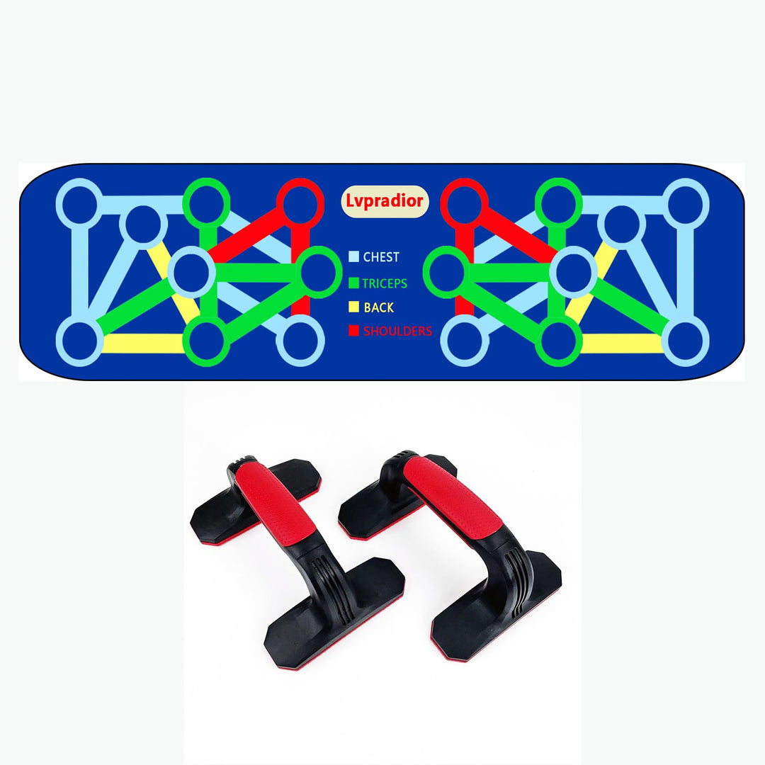 Push Up Board, Multi-function Home Gym Equipment, Portable Pushup Stands Exercise Board for Effectiv