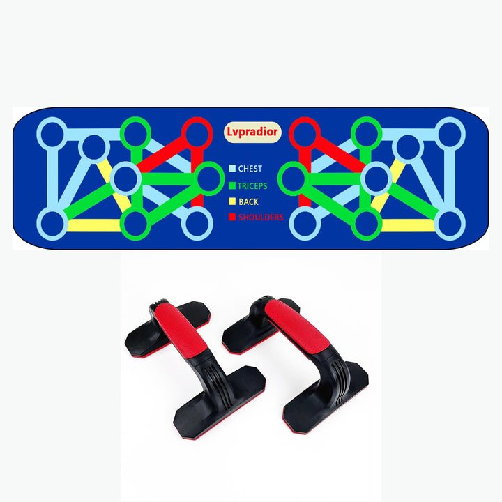 Push Up Board, Multi-function Home Gym Equipment, Portable Pushup Stands Exercise Board for Effectiv