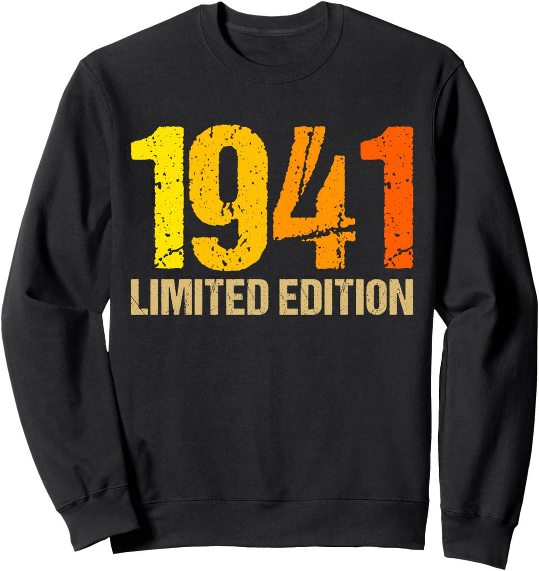 83. Geburtstag Mann Frau 83 Jahre 1941 Deko Lustig Geschenk Sweatshirt