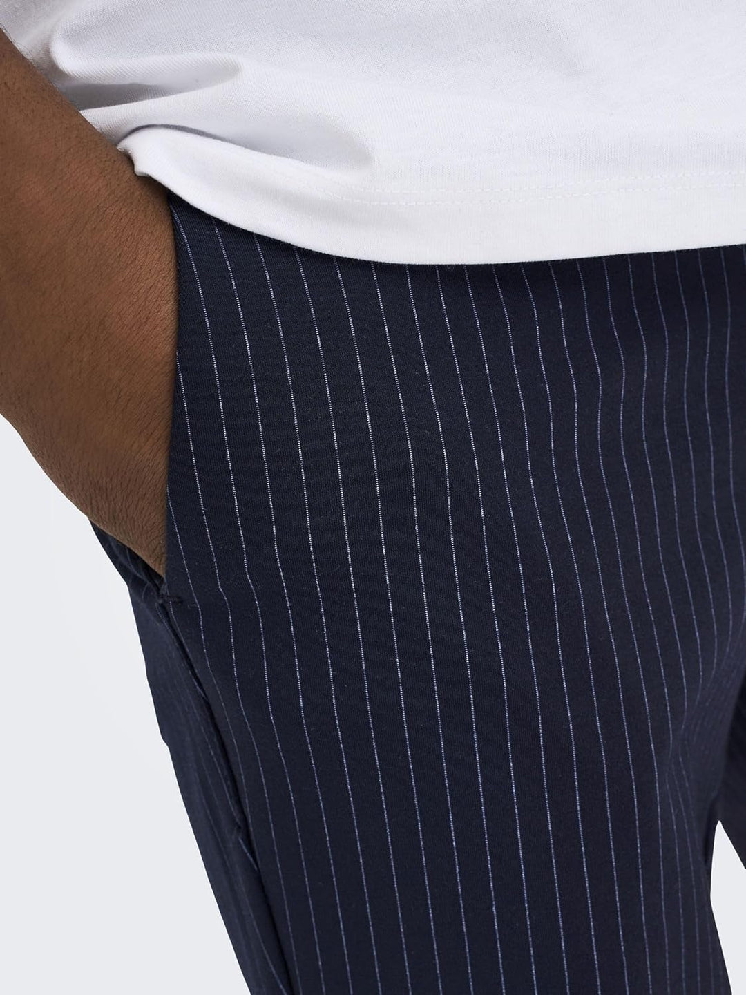Only &amp; Sons Male Chino Hose ONSMARK Slim Fit Jeans 30W / 30L Night Sky 1, 30W / 30L Night Sky 1