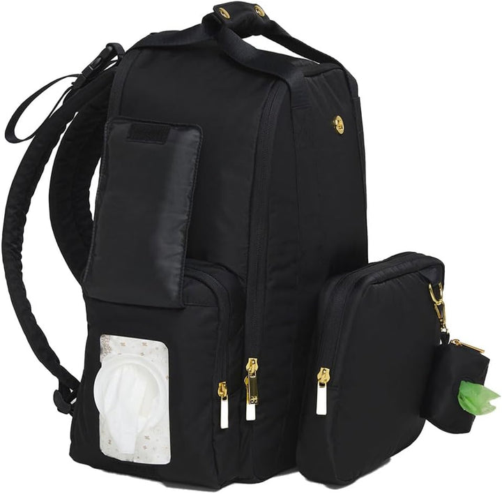 HUGGIES haddad brands europe Rucksack – Wickeltasche, Schwarz, one size, Casual