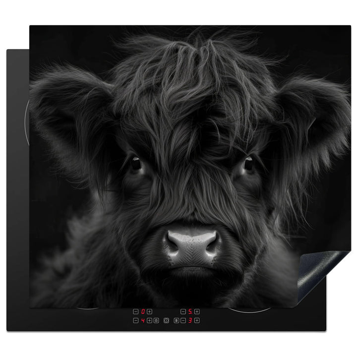 KitchenYeah© Herdabdeckplatte 59x51 cm Einteilig Induktionsmatte Küche Abdeckung Ceranfeld Herd Abde