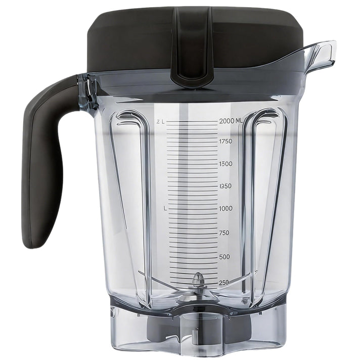 Mixbehälter, 64 oz Entsafterbecher mit Deckel, Messerverschluss und Klinge aus Edelstahl für Vitamix