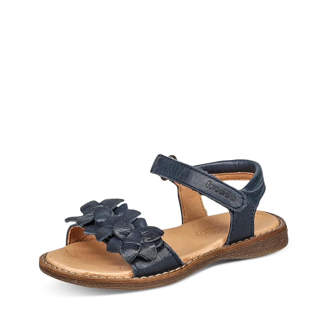 Froddo LORE Flowers G3150228-16 Mädchen Sandalette 27 EU Dunkelblau, 27 EU Dunkelblau