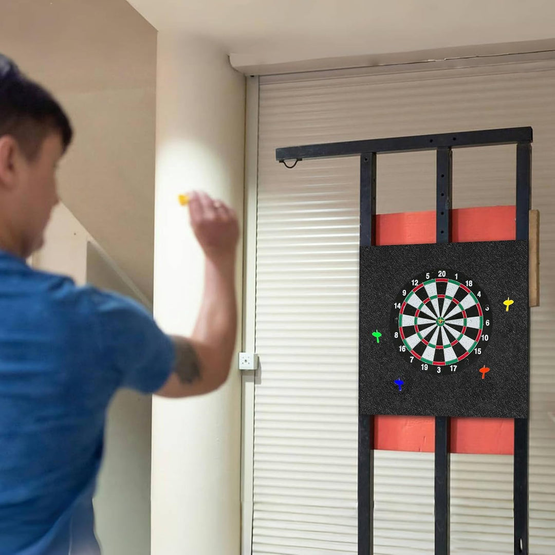Wuvfojca Dartscheibe Wandschutz Filz Dartboard Surround Wandschutz 60x60cm Dart Schutz Wand Grosser