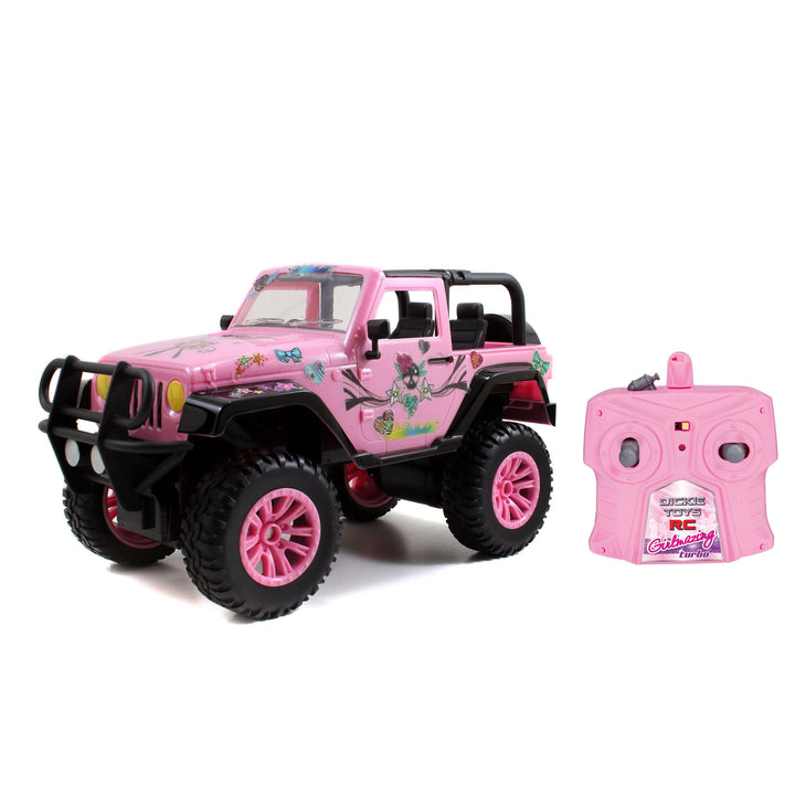Dickie Toys 251106003 RC Jeep Wrangler, RC SUV Girlmazing, Ferngesteuertes Auto, RC Auto, Spielzeuga