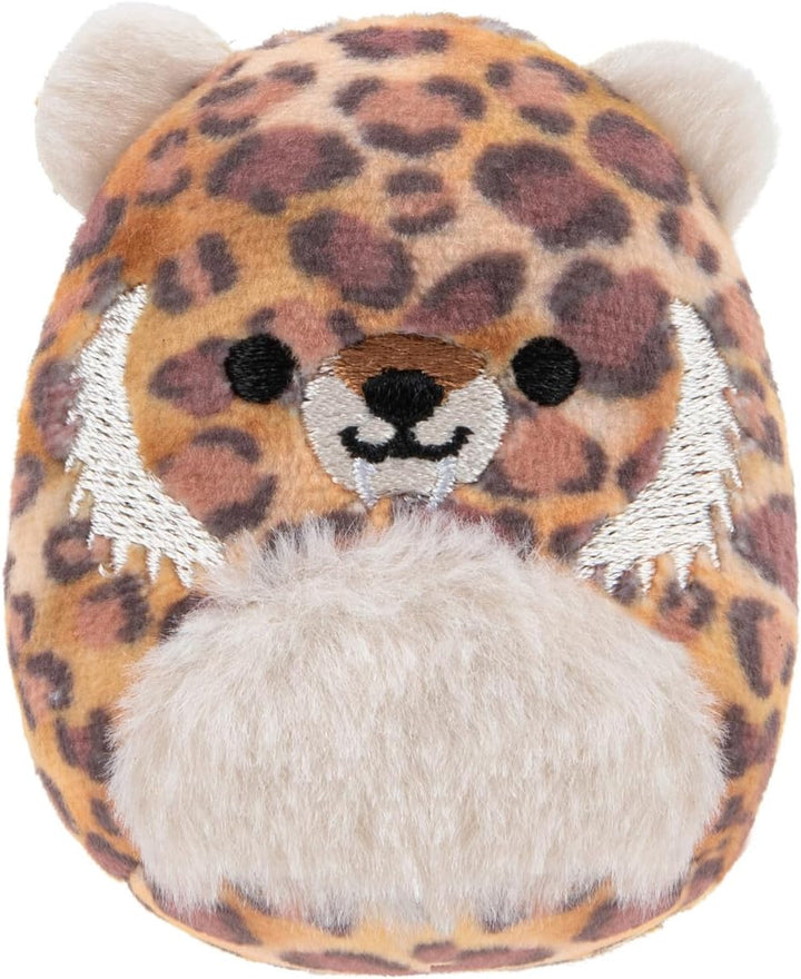 Squishville SQM0469-4er Pack Prähistorisches Squad, superweiche Mini-Squishmallows, 5cm Plüschfigure