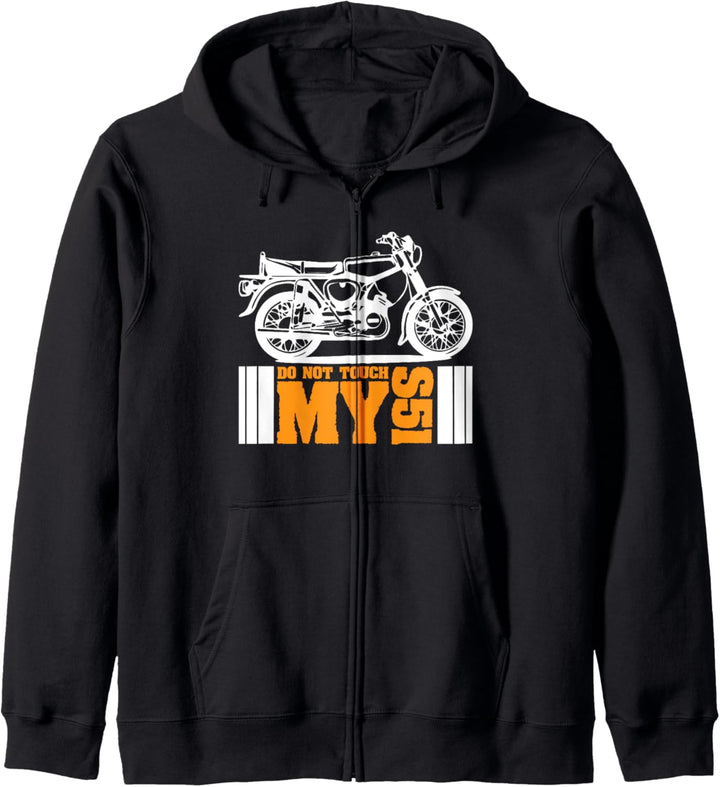 Simson S51 Dont Touch Oldtimer Fan Kapuzenjacke