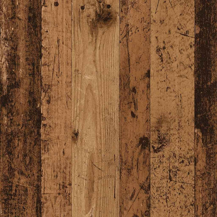 vidaXL Nachttisch Altholz-Optik 50x40x43,5 cm Holzwerkstoff, Schrank, Beistellschrank, Nachtkonsole,