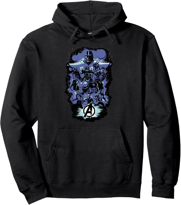 Marvel Avengers: Endgame Group Shot Pop Art Pullover Hoodie