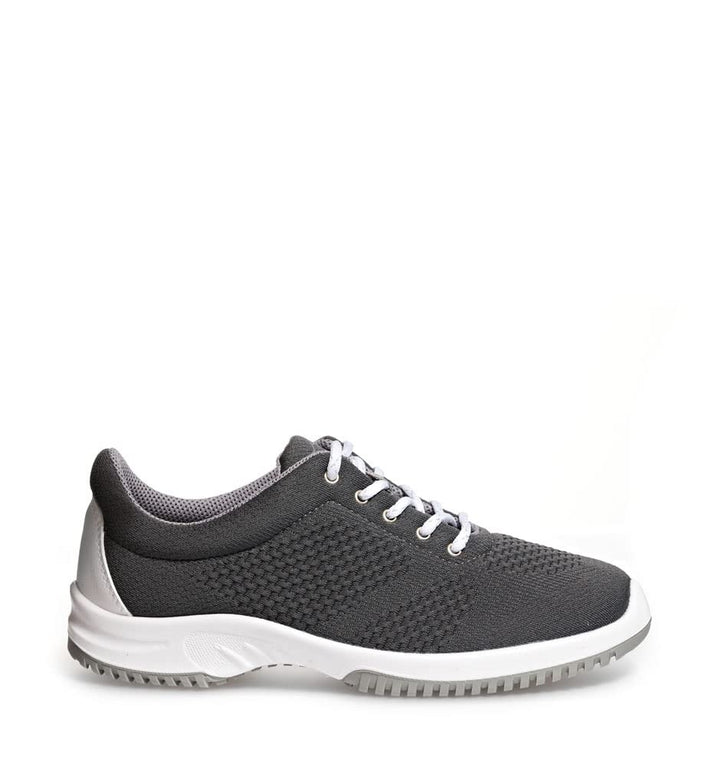 ABEBA Schnürschuh 6775 Uni6, gestricktes Textil anthrazit, zertifizierter Berufsschuh, Grösse 41 41