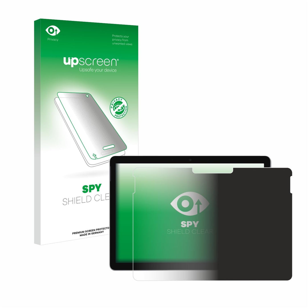 upscreen Anti-Spy Blickschutzfolie für Microsoft Surface Go 3 Privacy Screen Displayschutz-Folie [Si