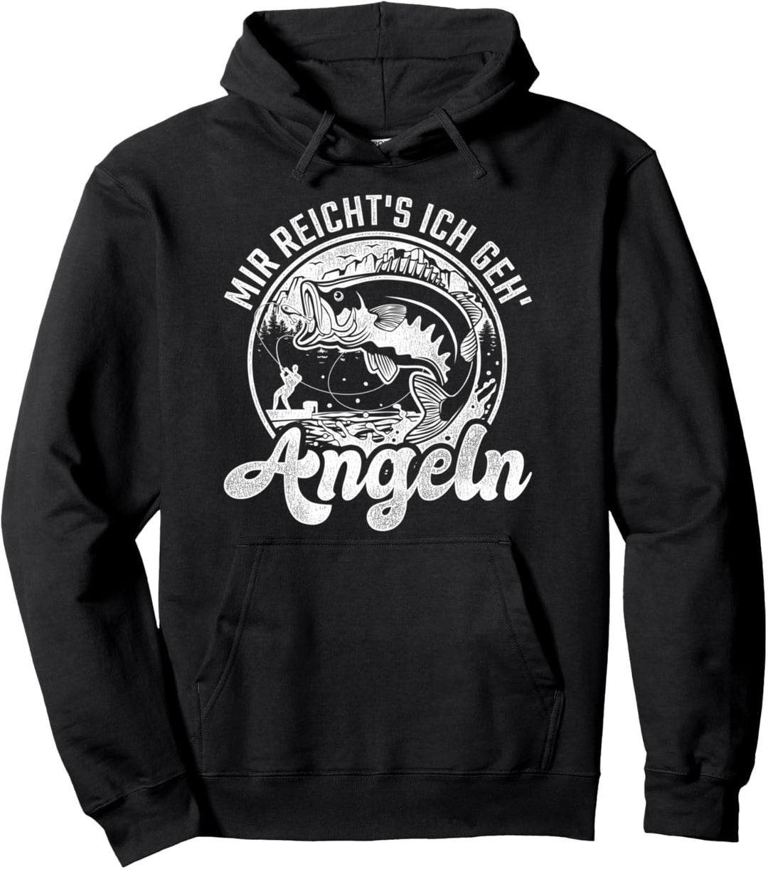 Mir reichts ich geh Angeln Pullover Hoodie
