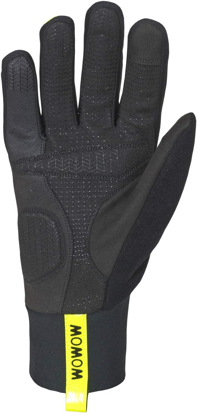 WOWOW Daylight Fahrradhandschuhe L Gelb/Schwarz, L Gelb/Schwarz