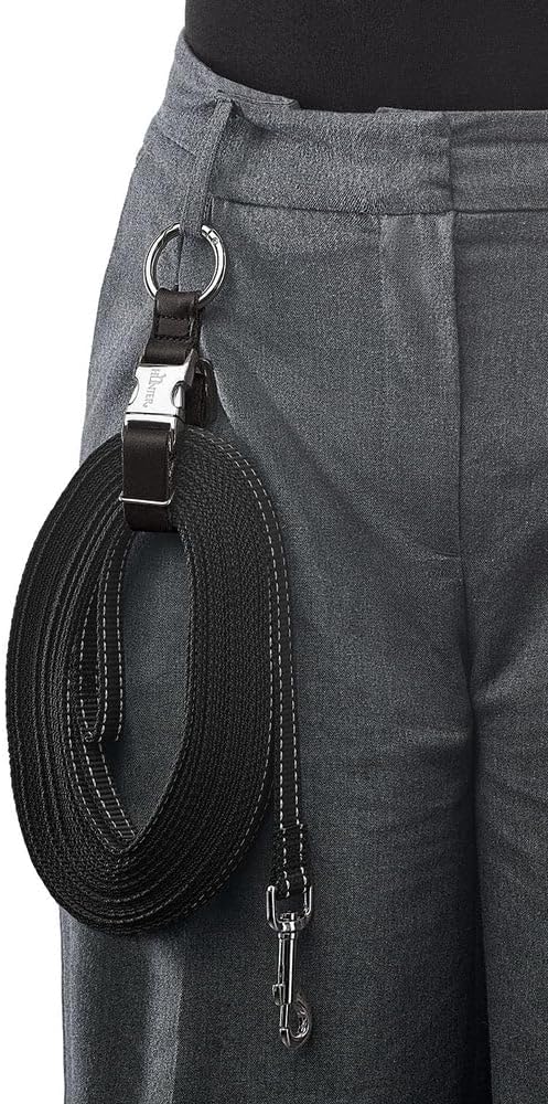 HUNTER Leinenhalter Barrit Grösse one-Size, Farbe schwarz, schwarz