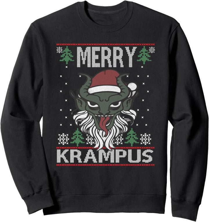 Krampus-Geschenk für Frauen Sweatshirt