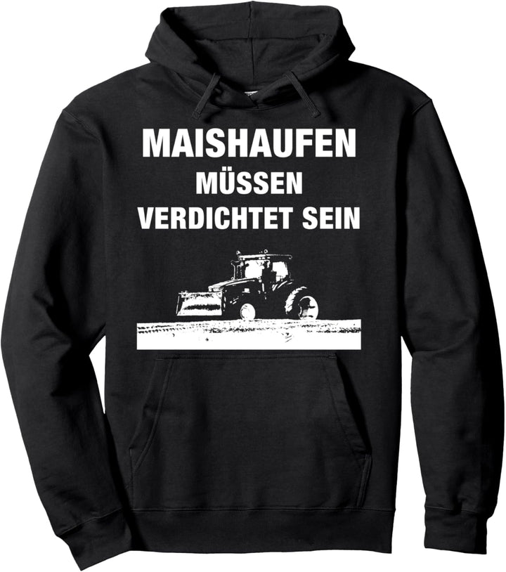 Landwirt Mais häckseln Landwirtschaft Bauer Trecker Traktor Pullover Hoodie