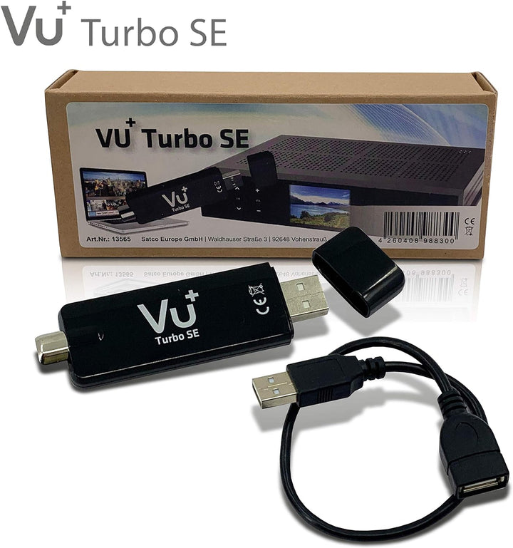 VU+ Turbo SE Combo DVB-C/T2 Hybrid USB Tuner