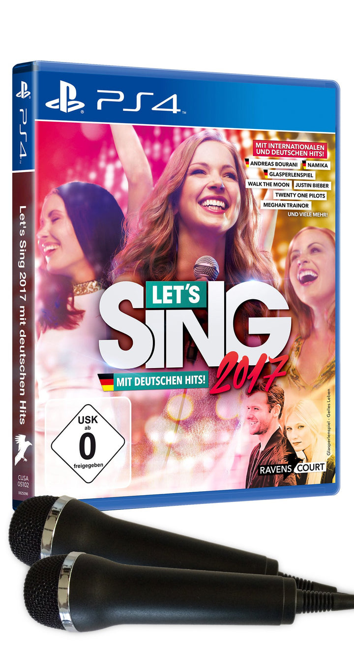 Let's Sing 2017 Inkl. Deutschen Hits (+2 Mics) PlayStation 4 inkl. 2 Mikros, PlayStation 4 inkl. 2 M