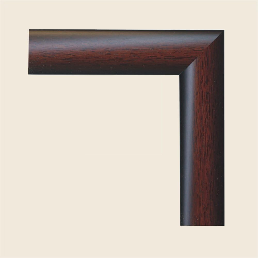 Bilderrahmen Triptychon, Grösse 50x80cm, Farbe Braun, ideal für Malen nach Zahlen Triptychon Bilder