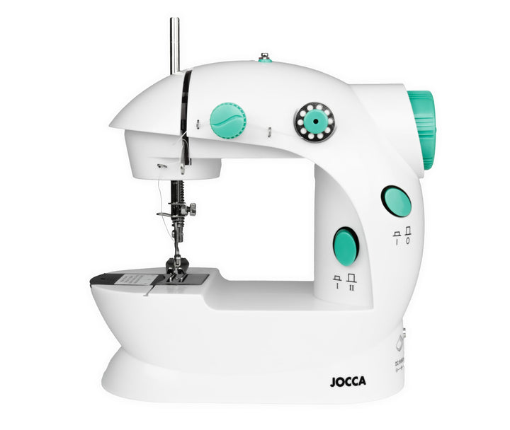 Jocca – Tragbare Nähmaschine mit 48 Zubehör-Nähset | Kleine Nähmaschine| Nähmaschinen | Einfach zu b