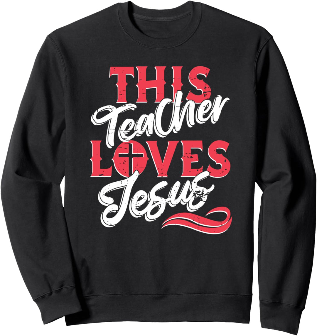 Religionsunterricht Christlich - Evangelisch Religionslehrer Sweatshirt