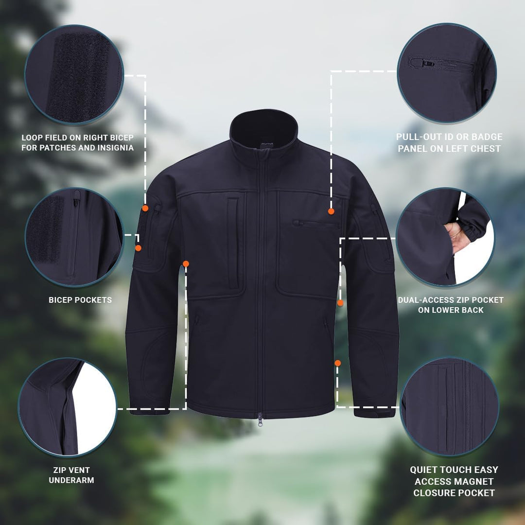 Propper Herren BA Softshell Jacke XL LAPD Navy, XL LAPD Navy