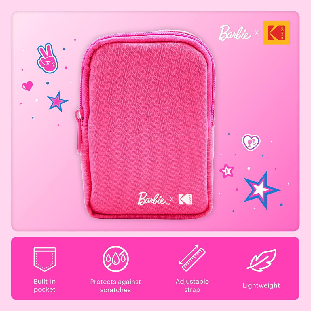 Kodak x Barbie Printomatic Sofortbildkamera in Vollfarbe Digitalkamera Barbie Deluxe-Bundle (Signatu